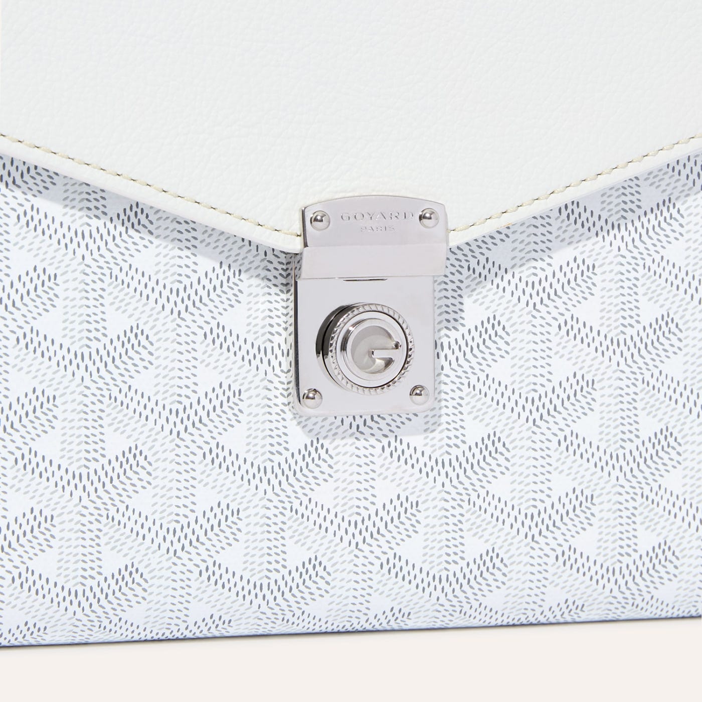 Goyard Chypre Wallet-Pouch White - Image 6
